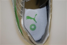Geoff Oglivy Signed Worn Silver Puma Shoe JSA ALOA