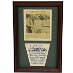 1942 Hale America National Open FINAL ROUND Sunday Ticket HOGANS First Major WIN ? - RARE
