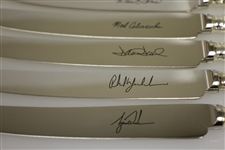 Mark Calcavecchia's 2002 Ryder Cup Knife Set Players' Gift - Arthur Price of England