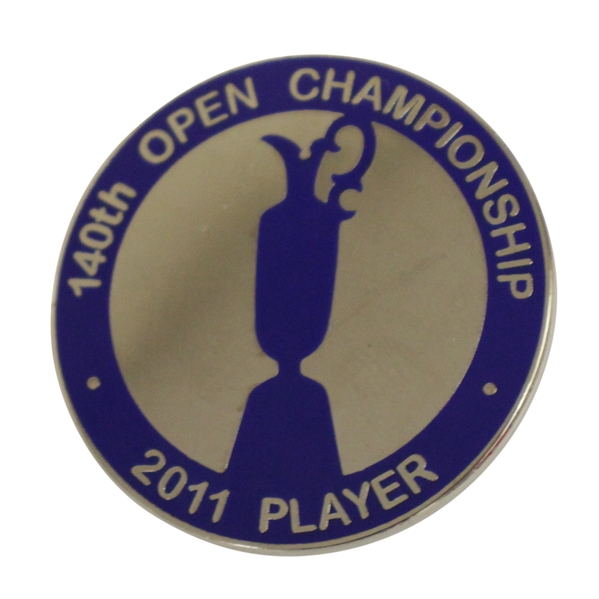 Mark Calcavecchias 2011 OPEN Championship at Royal St. Georges Contestant Badge