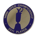 Mark Calcavecchias 2011 OPEN Championship at Royal St. Georges Contestant Badge