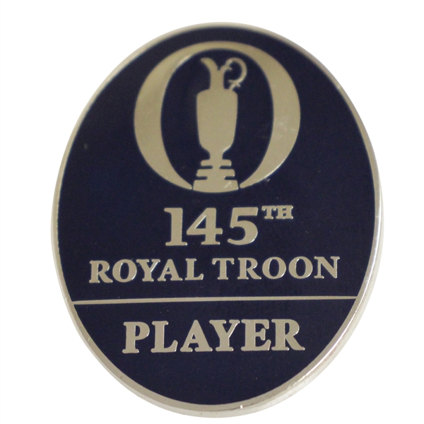 Mark Calcavecchias 2016 OPEN Championship at Royal Troon Contestant Badge