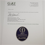 Mark Calcavecchia's 2018 OPEN Championship at Carnoustie Contestant Badge