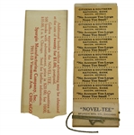 Vintage Spurgin "Novel-Tee" Booklet - Citizens & Southern Bank - Crist Collection