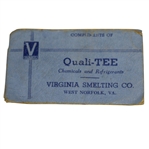 Vintage Quali-TEE Golf Tees in Original Case - Virginia Smelting Co. - Crist Collection