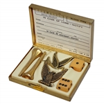 Classic Tee Fore Two Set - Two Tees, Pair of Dice, and Two Birds - Crist Collection