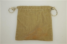 Classic Pebble Beach Golf Tee Bag with Three Tees - Crist Collection