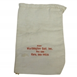 Vintage "Worthington Golf, Inc." Golf Tee Bag with Tees - Crist Collection