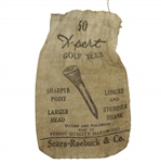 Vintage "X-Pert 50 Tees" Canvas Tee Bag - Sears-Roebuck & Co. - Crist Collection