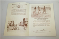 1942 Women's Western Amateur at Spokane Manito G & CC Program - Betty Jameson Win