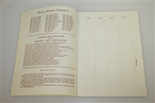 1942 Women's Western Amateur at Spokane Manito G & CC Program - Betty Jameson Win