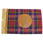 2018 US Open at Shinnecock Hills Embroidered Tartan Seamus Flag