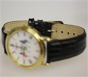 1999 Ryder Cup at The Country Club Brookline Pulsar Wristwatch w/ Leather Band in Box