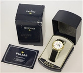 1999 Ryder Cup at The Country Club Brookline Pulsar Wristwatch w/ Leather Band in Box