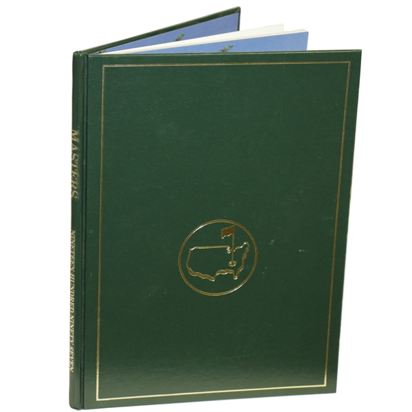 1997 Masters Tournament Annual Book - Tiger Woods 1st Green Jacket