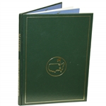 1997 Masters Tournament Annual Book - Tiger Woods 1st Green Jacket
