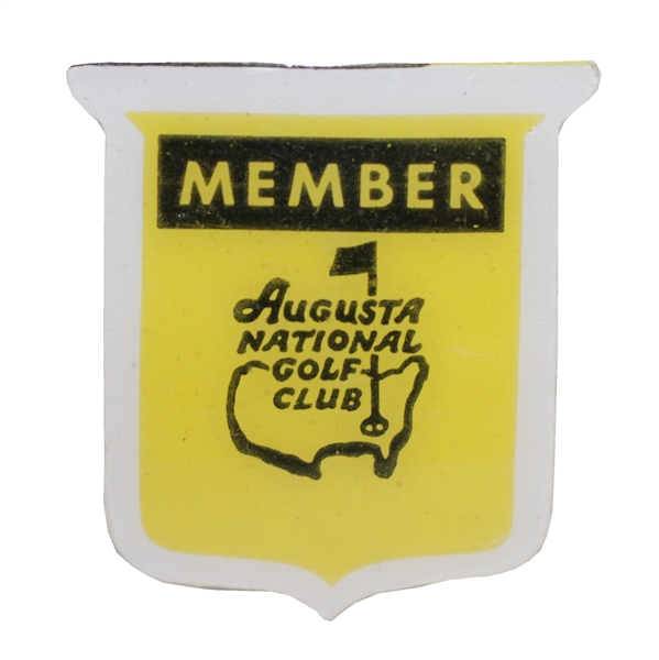 Augusta National Golf Club Member Badge - 1970s