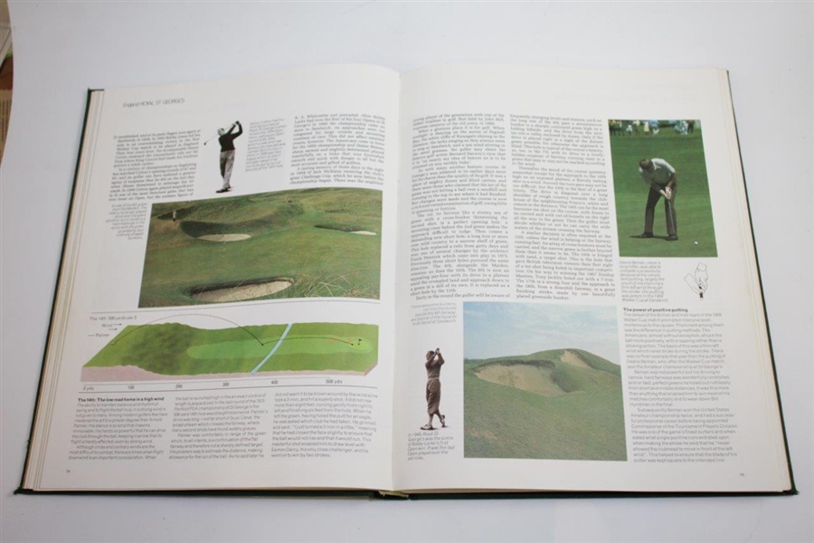 1976 'The World Atlas of Golf' Book by Pat Ward-Thomas & Charles Price with others