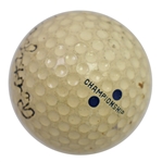 Circa 1930's Bobby Jones Signed PGA Championship Blue Dot Golf Ball FULL JSA #BB52877