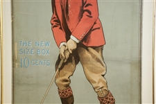 Circa 1910 Yale Mixture Advertising Poster - Framed