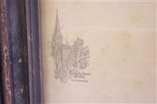 1928 HC Fownes of Oakmont CC Signed Print Done By Ralph W Johnston - Trinity Ct Studio Pitts. JSA ALOA