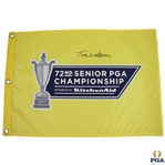 Tom Watson Signed 2011 72nd Senior PGA Championship Pin Flag JSA ALOA