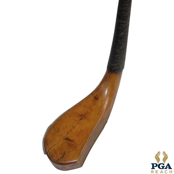 Unmarked Long Nose Club with Lambskin Grip - 37” Tall
