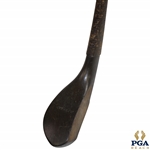 Robert Forgan Long Nose Driving Putter with Lead Weight & Lambskin Grip - 34”