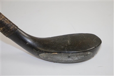 Robert Forgan Long Nose Driving Putter with Lead Weight & Lambskin Grip - 34”