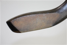 Robert Forgan Long Nose Driving Putter with Lead Weight & Lambskin Grip - 34”