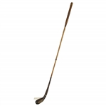 Robert Forgan Long Nose Driving Putter with Lead Weight & Lambskin Grip - 34”