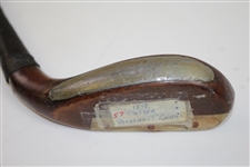Circa 1900 McEwan Splice Neck Wood Stamped McEwan with Lead Weight & Horn Insert