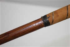 Circa 1900 McEwan Splice Neck Wood Stamped McEwan with Lead Weight & Horn Insert