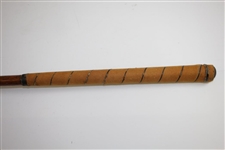 Circa 1900 McEwan Splice Neck Wood Stamped McEwan with Lead Weight & Horn Insert