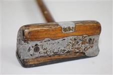 Wood Shafted Mallet Putter Made By Dr. Paul CT Bacon - Personal Putter