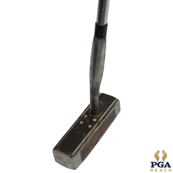 Metal Patent RE.19178 Putter with Dice on Crown - IOJ on Sole