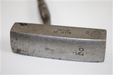 Metal Patent RE.19178 Putter with Dice on Crown - IOJ on Sole