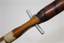 Turk Righter Center Wood Shaft Aluminum Head Putter with Pendulum Grip - Patent May 25, 1915