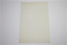 Paul Runyan Signed Handwritten 1933 Ryder Cup Letter Accepting Nomination to Team JSA ALOA