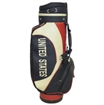 1999 Ryder Cup Commemorative Full Size Golf Bag with Ben Crenshaw Captain & Team Members Stitched