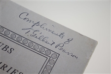 Bobby Jones' 1926 'Golf Clubs as Bird Sanctuaries' Book - Scarcest Written Work