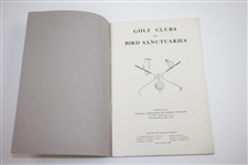 Bobby Jones' 1926 'Golf Clubs as Bird Sanctuaries' Book - Scarcest Written Work