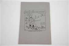 Bobby Jones' 1926 'Golf Clubs as Bird Sanctuaries' Book - Scarcest Written Work