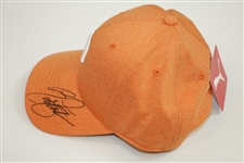 Rickie Fowler Signed Orange 'P' Puma Hat JSA #GG76825
