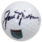 Jack Nicklaus Signed World Golf Hall of Fame Logo Golf Ball BECKETT #A21007