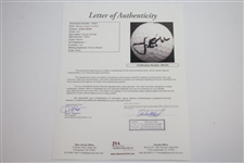 Jordan Spieth Signed Masters Logo Golf Ball FULL JSA #Z91315