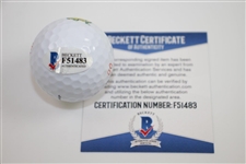 Charl Schwartzel Signed Masters Logo Golf Ball BECKETT #F54183