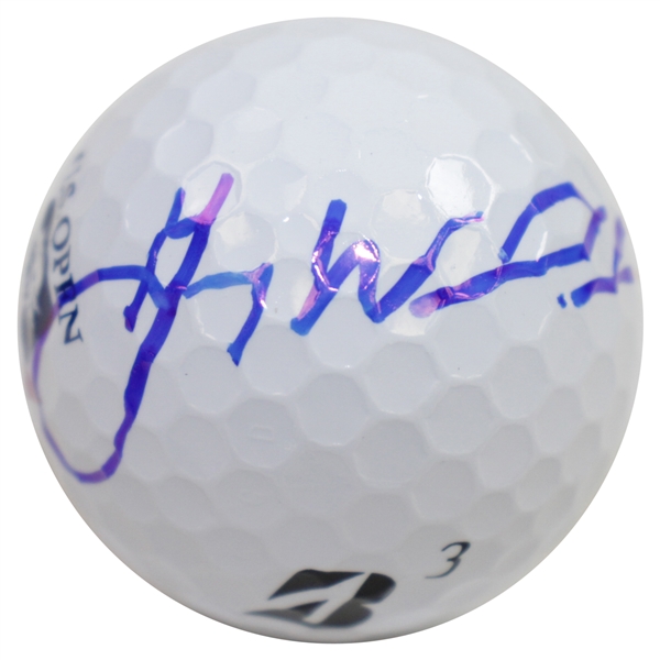 Gary Woodland Signed 2019 US Open at Pebble Beach Logo Golf Ball JSA #EE39876