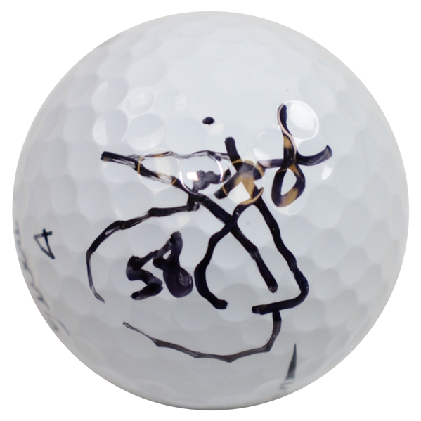 Jim Furyk Signed Masters Logo Golf Ball with 58 Notation BECKETT #G92943