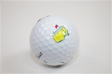 Jim Furyk Signed Masters Logo Golf Ball with '58' Notation BECKETT #G92943